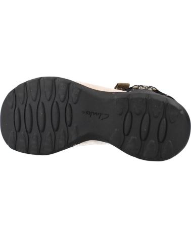 Sandali per Donna CLARKS AMANDA STEP NEGRO
