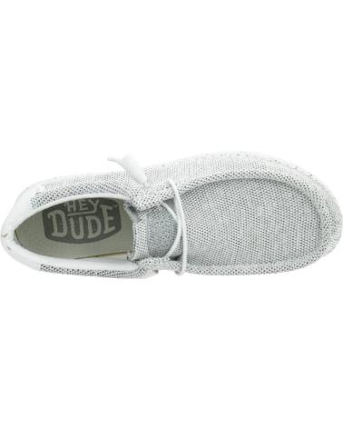 Nauticos für Herren HEY DUDE HD40019-1KA -GRIS BLANCO