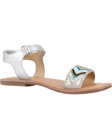 Sandalias de Niña MOD8 CAPEARLS PLATA