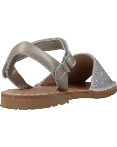 Sandalen für Mädchen RIA MENORCA IBICENCA PLATA