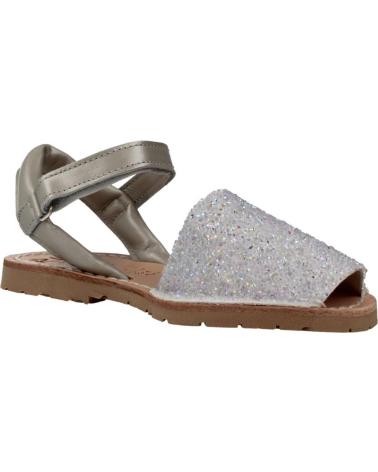 Sandalen für Mädchen RIA MENORCA IBICENCA PLATA