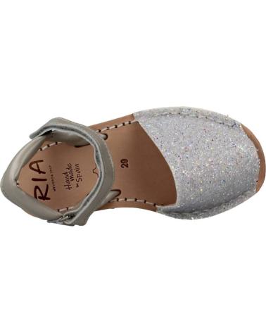 Sandalen für Mädchen RIA MENORCA IBICENCA PLATA