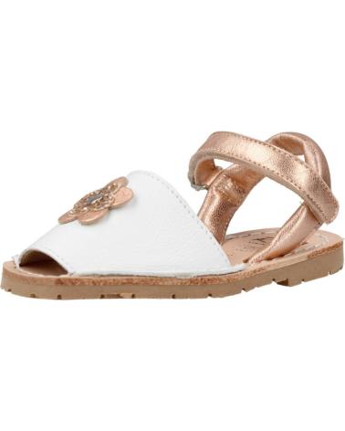 Sandalias de Niña RIA MENORCA IBICENCA BLANCO