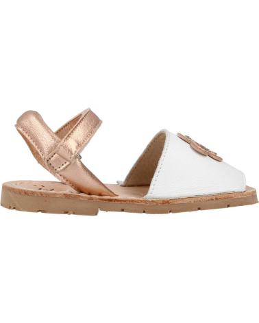 Sandalias de Niña RIA MENORCA IBICENCA BLANCO