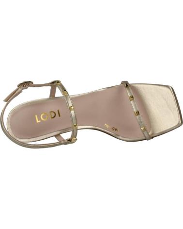 Sandalias de Mujer LODI LUMITINA ORO