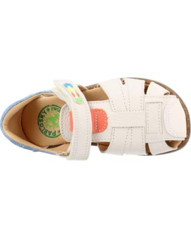 Sapatos de Menino pablosky SANDALIA PUNTA CERRADA BLANCO