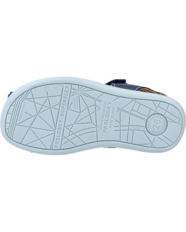 Sandali per Bambino PABLOSKY - SANDALIA TIRAS AZULES PAMPAS
