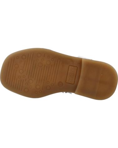 Sandali per Bambina PABLOSKY SANDALIA CON VELCRO NAPA NACAR BLANCO