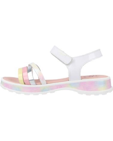 Sandalen für Mädchen PABLOSKY SANDALIA CON VELCRO CHAROL BLANCO