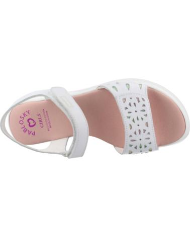 girl Sandals PABLOSKY SANDALIA NINA OLIMPO  417500 BLANCO