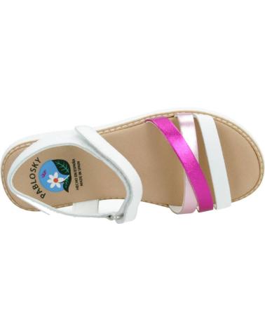 Sandalen für Mädchen PABLOSKY 423000P BLANCO