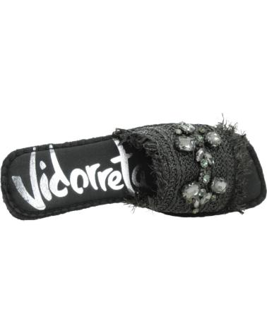 Sandalias de Mujer VIDORRETA 70200C2MIN NEGRO