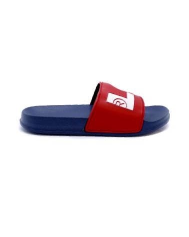 CIABATTE LEVIS JUNE L BLU CON FASCIA ROSSA