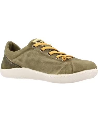 Scarpe sport per Uomo SUNNI SABBI ZAPATILLAS HOMBRE MODELO MIYAKO 001 COLOR VERDE MILITAR MILITAR
