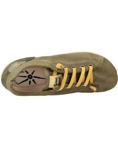 Scarpe sport per Uomo SUNNI SABBI ZAPATILLAS HOMBRE MODELO MIYAKO 001 COLOR VERDE MILITAR MILITAR