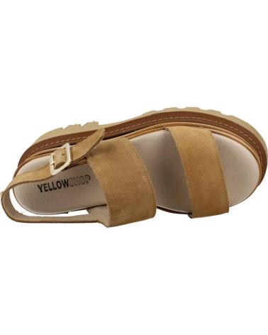 Sandalias de Mujer YELLOW HYPE MARRON CLARO