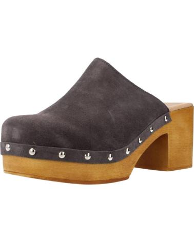Zuecos de Mujer YELLOW ANDREA GRIS