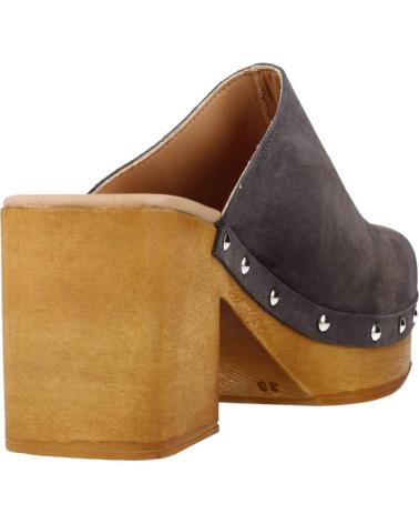 Zuecos de Mujer YELLOW ANDREA GRIS