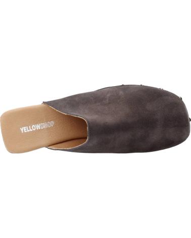 Zuecos de Mujer YELLOW ANDREA GRIS