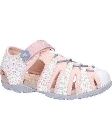 Sandali per Bambina GEOX J92D9B 00414 J S ROXANNE C1Z8W WHITE