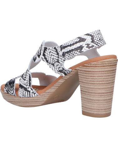 Sandalias de Mujer OH MY SANDALS 4728-RE1CO RETILE BLANCO COMBI