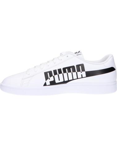 Zapatillas deporte de Mujer y Hombre PUMA 371135 SMASH V2 01 WHITE-BLACK
