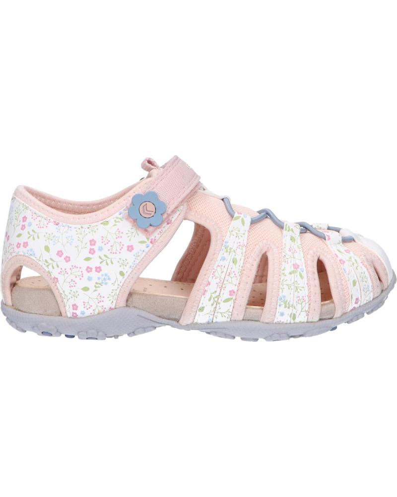 Sandali per Bambina GEOX J92D9B 00414 J S ROXANNE C1Z8W WHITE