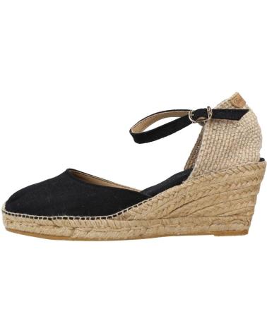 Zapatos de Mujer TONI PONS ALPARGATAS MUJER MODELO CALDES COLOR NEGRO NEGRE NEGRE