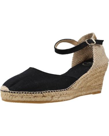 Zapatos de Mujer TONI PONS ALPARGATAS MUJER MODELO CALDES COLOR NEGRO NEGRE NEGRE