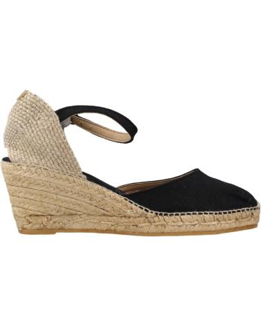 Zapatos de Mujer TONI PONS ALPARGATAS MUJER MODELO CALDES COLOR NEGRO NEGRE NEGRE