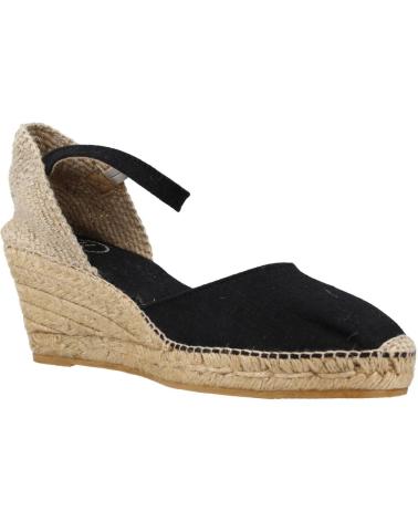 Zapatos de Mujer TONI PONS ALPARGATAS MUJER MODELO CALDES COLOR NEGRO NEGRE NEGRE