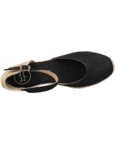 Zapatos de Mujer TONI PONS ALPARGATAS MUJER MODELO CALDES COLOR NEGRO NEGRE NEGRE