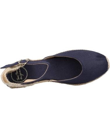 Zapatos de Mujer TONI PONS ALPARGATAS MUJER MODELO CALDES COLOR AZUL MARI MARI