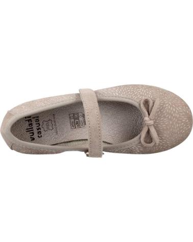Ballerines pour Fille VUL-LADI CANDY GRIS