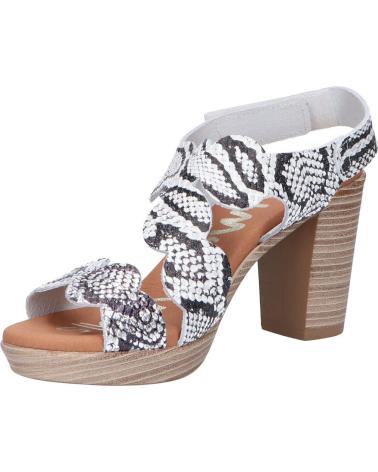 Sandalias de Mujer OH MY SANDALS 4728-RE1CO RETILE BLANCO COMBI