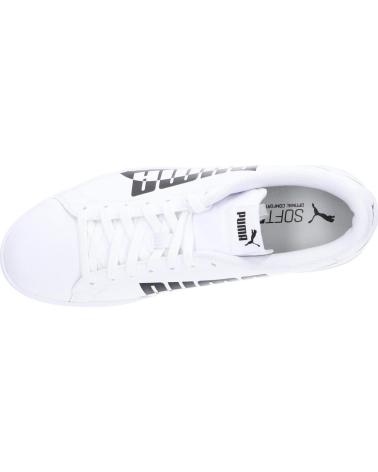 Zapatillas deporte de Mujer y Hombre PUMA 371135 SMASH V2 01 WHITE-BLACK