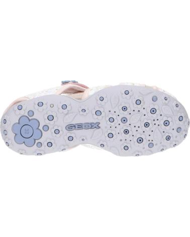 Sandali per Bambina GEOX J92D9B 00414 J S ROXANNE C1Z8W WHITE