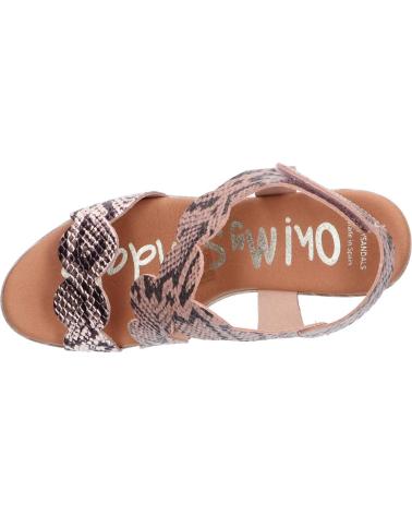 Sandali per Donna OH MY SANDALS 4728-RE88CO RETILE NUDE COMBI