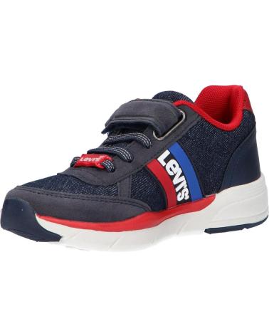 Sportschuhe für Mädchen und Junge LEVIS VORE0030T OREGON 0740 BLUE DENIM