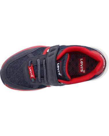 Sportschuhe für Mädchen und Junge LEVIS VORE0030T OREGON 0740 BLUE DENIM