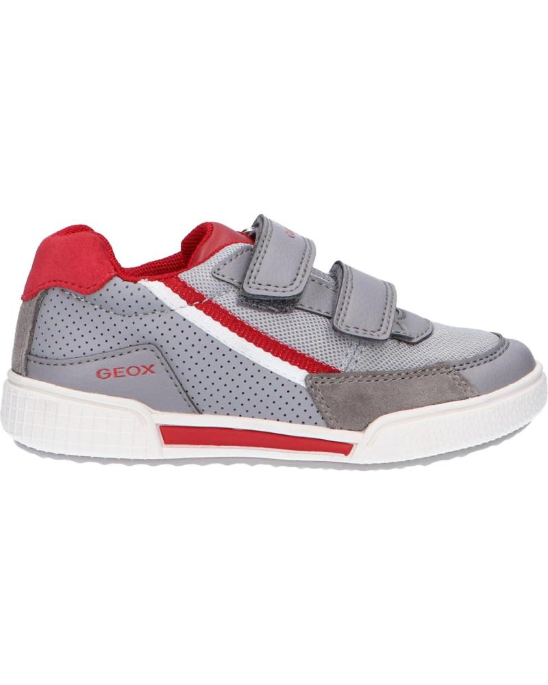 Sportschuhe für Mädchen und Junge GEOX J02BCF 01454 J POSEIDO C0051 GREY