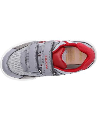 Sportschuhe für Mädchen und Junge GEOX J02BCF 01454 J POSEIDO C0051 GREY