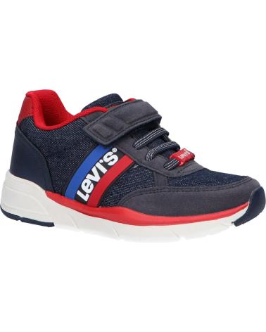 Sportschuhe für Mädchen und Junge LEVIS VORE0030T OREGON 0740 BLUE DENIM