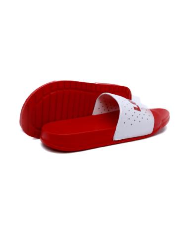 CHANCLAS LEVIS JUNE PERF ROJAS CON BANDA PERFORADA