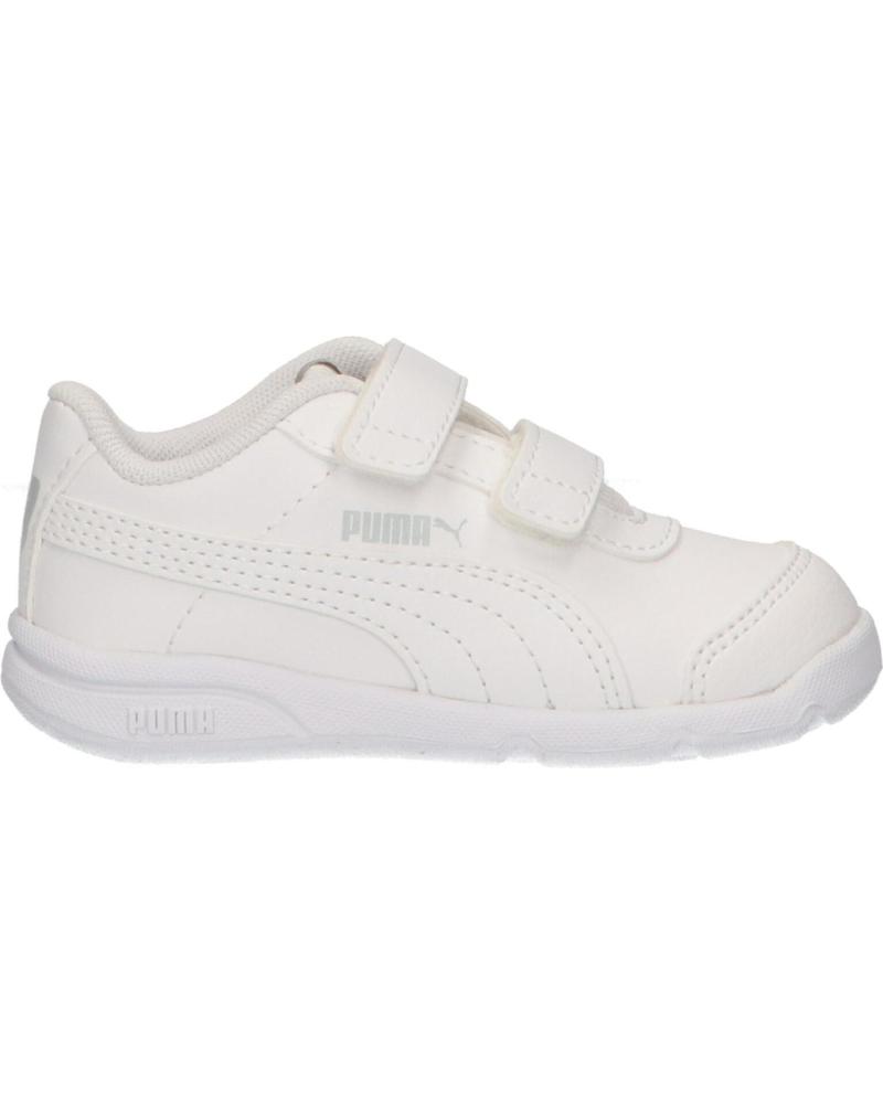 Deportivas de Niña y Niño PUMA 192523 STEPFLEEX 01 WHITE