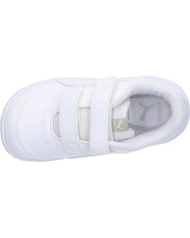 Deportivas de Niña y Niño PUMA 192523 STEPFLEEX 01 WHITE