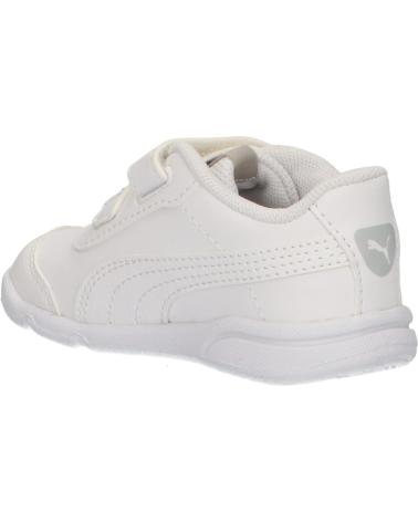 Deportivas de Niña y Niño PUMA 192523 STEPFLEEX 01 WHITE