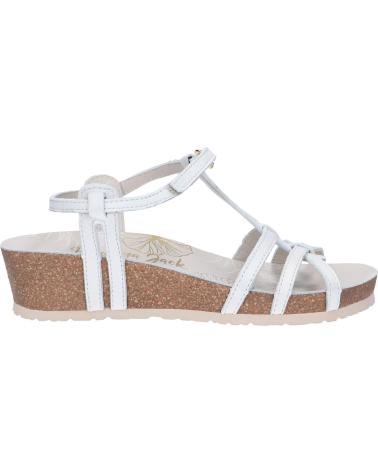 Sandalias de Mujer PANAMA JACK CHARO NACAR B1 NAPA BLANCO