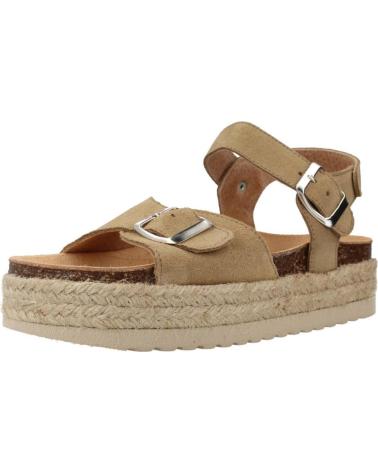 Sandalias de Mujer y Niña FRAILERA MARTA MARRON CLARO