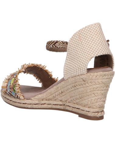 Sandales pour Femme REFRESH 72246 TEXTIL TAUPE